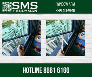 Handyman Services - Window Arm / Hinge Replacement