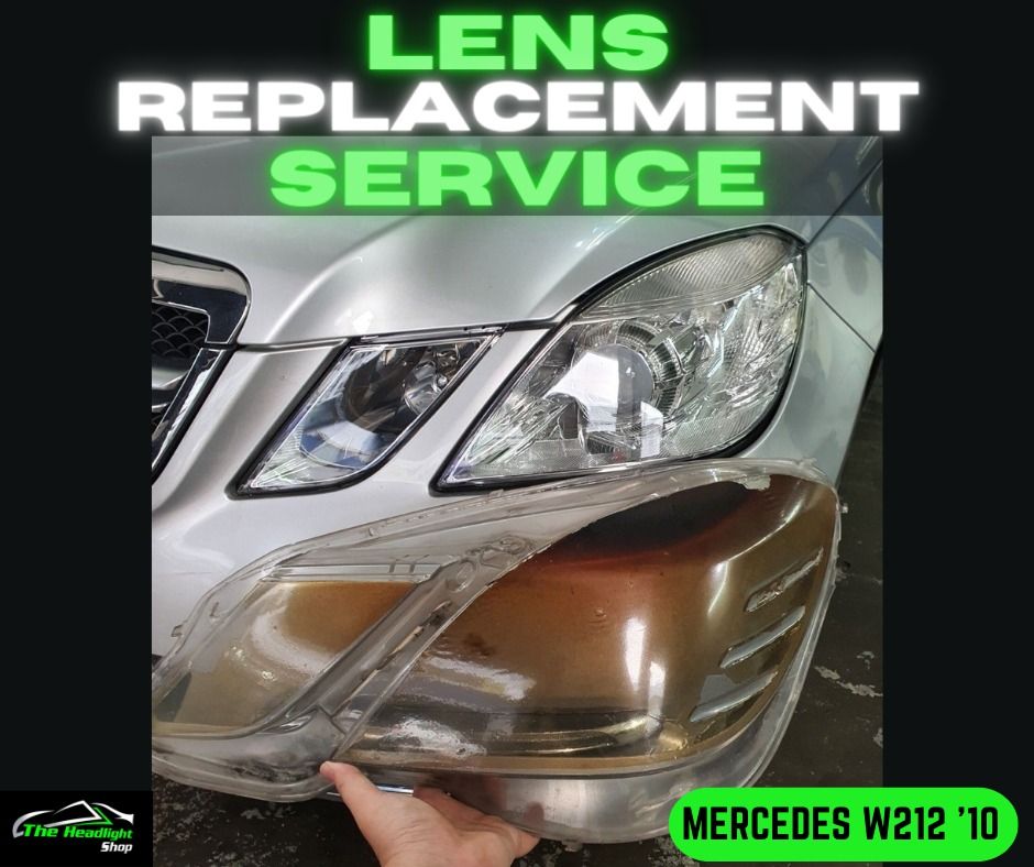 Headlight lens replacement deals
