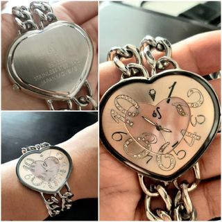 Heart Shaped Stainless Watch Japan