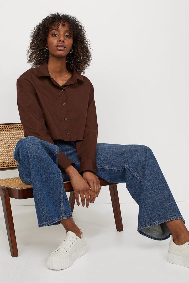 H&m cotton shirt sales
