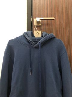 Hoodie Uniqlo Biru