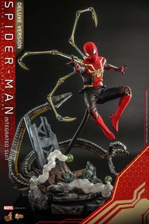 Hottoys mms624 地台 Spider-Man integrated suit