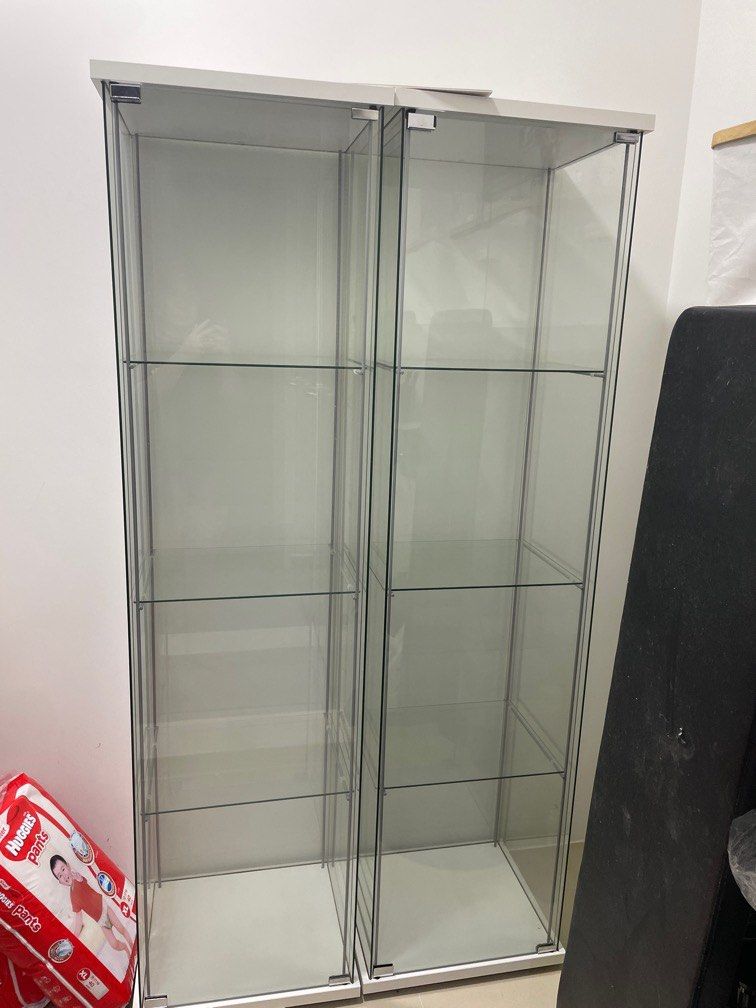 Ikea Glass Display Furniture & Home Living, Furniture, Shelves