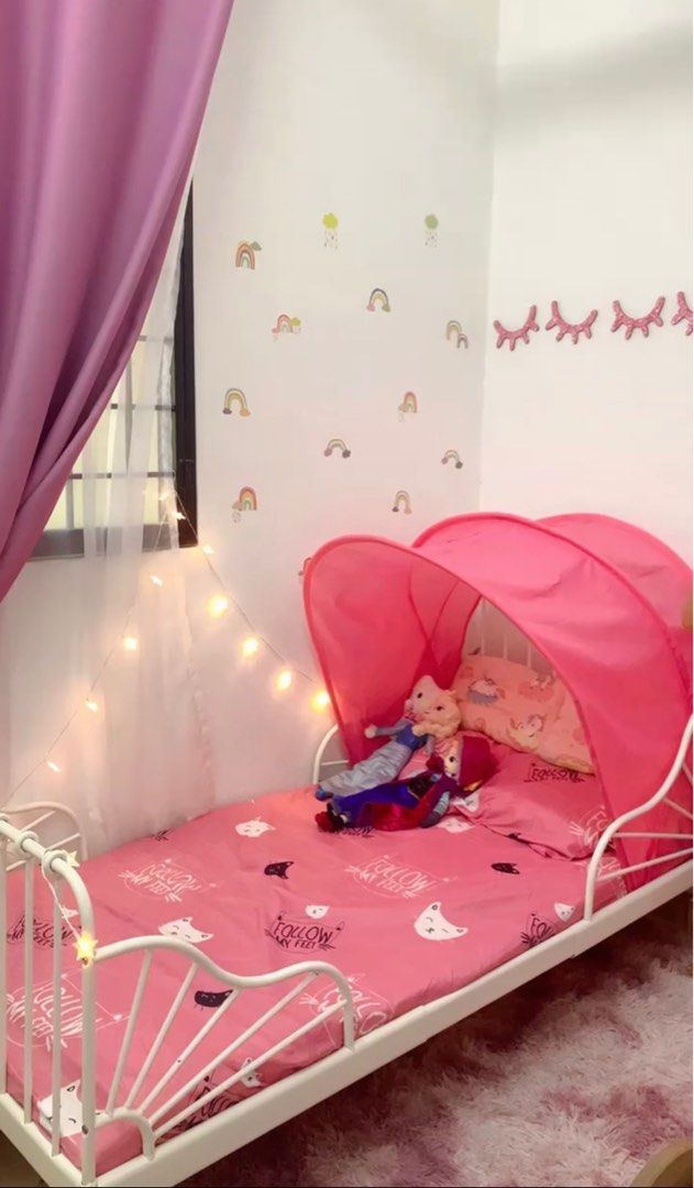 Ikea Minnen Bed, Furniture & Home Living, Furniture, Bed Frames