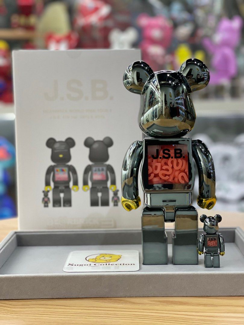 【未開封品】BE@RBRICK × J.S.B. 100％ ＆ 400％ BE@RBRICK × J.S.B. 100％ ＆ 400％ 未開封】ベアブリック 100% ＆400% JSB