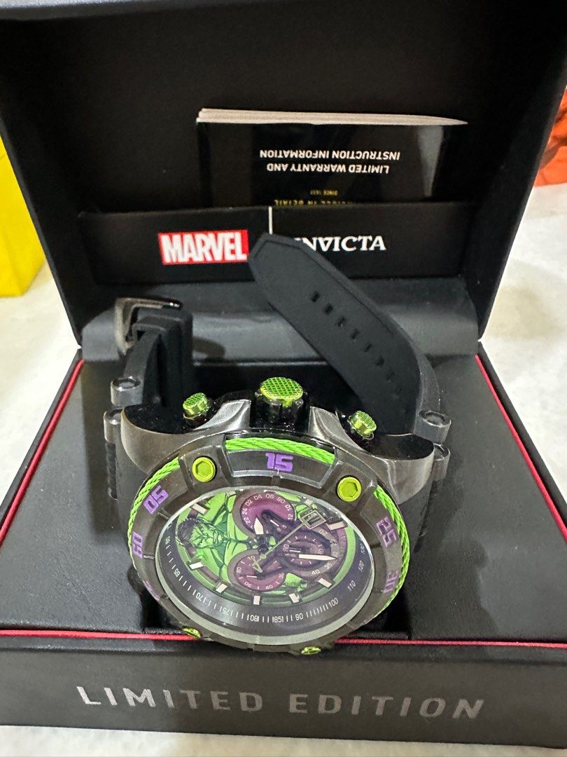 Invicta marvel sale watches hulk