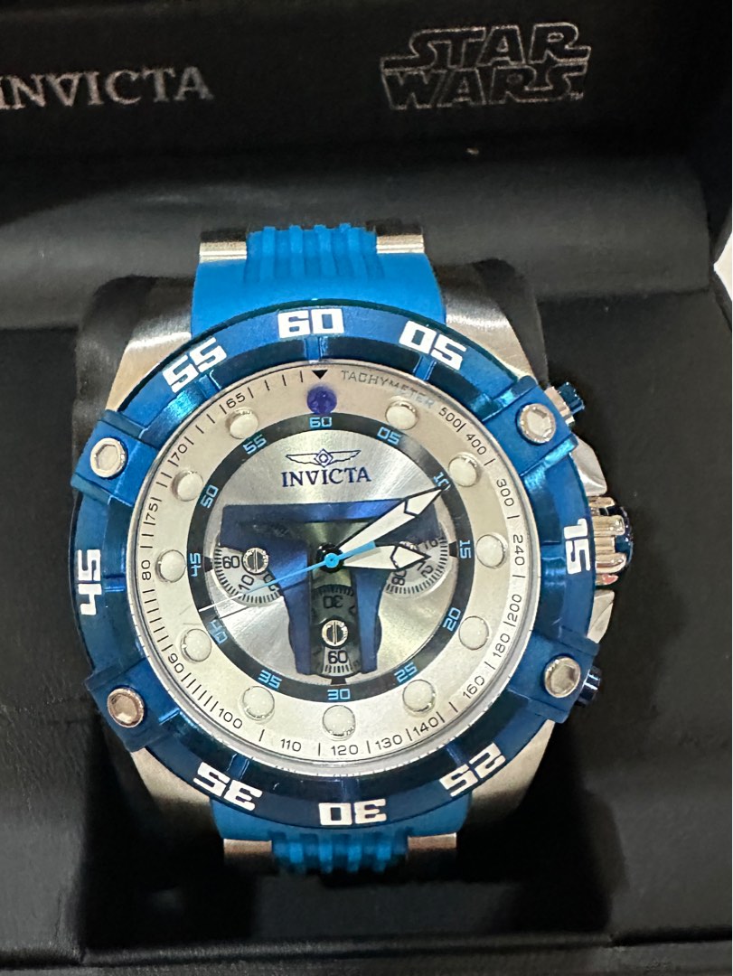 Invicta Star Wars Jango Fett 52mm silicone watch
