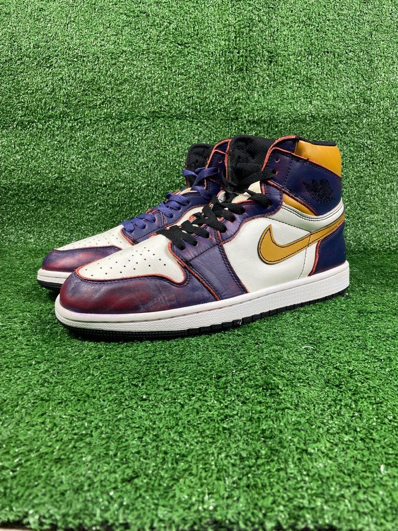 Jordan 1 retro high og store defiant sb lakers release date