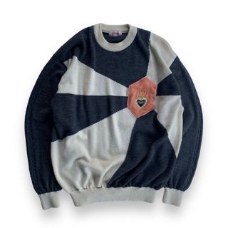 Knitwear vintage pattern by Renoma Paris