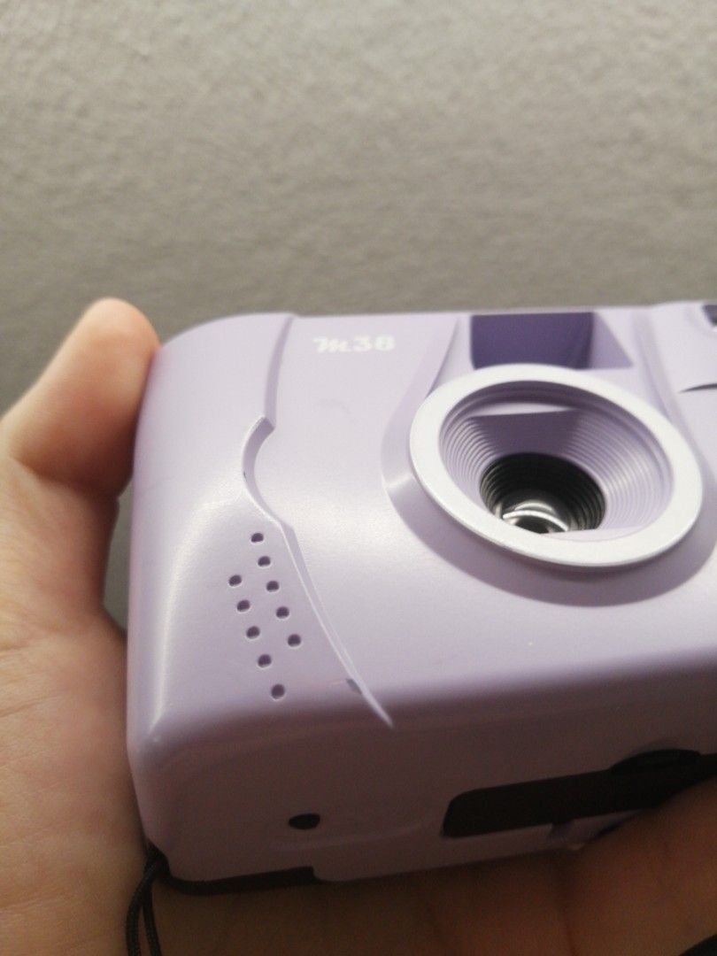 kodak purple/lilac m38 35mm film camera, Photography, Cameras on Carousell