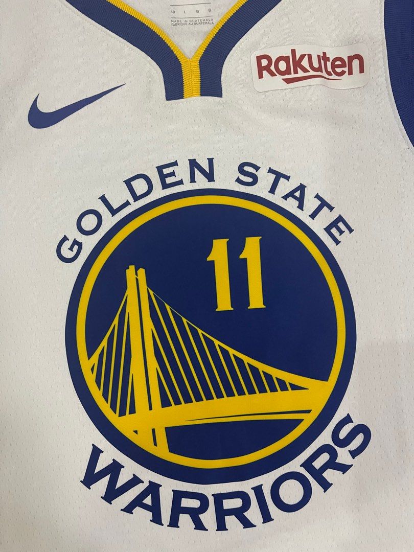 Nike NBA Golden State Warriors Steph Curry City Edition Bay CNY MVP Jersey  M 44