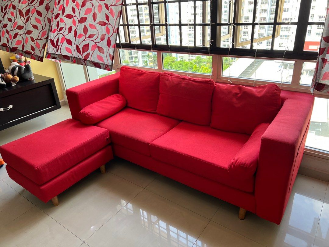 L Shape Sofa, Furniture & Home Living, Furniture, Sofas on Carousell