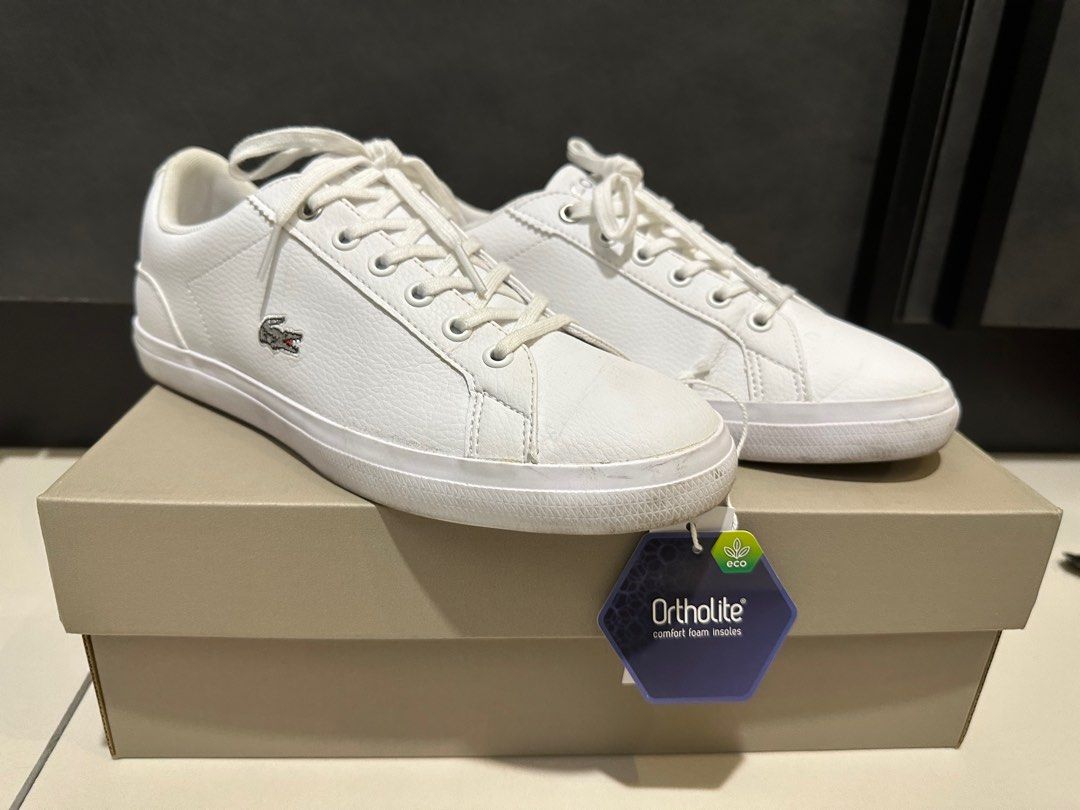 Lacoste discount lerond white