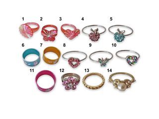 Ladies fashion rings