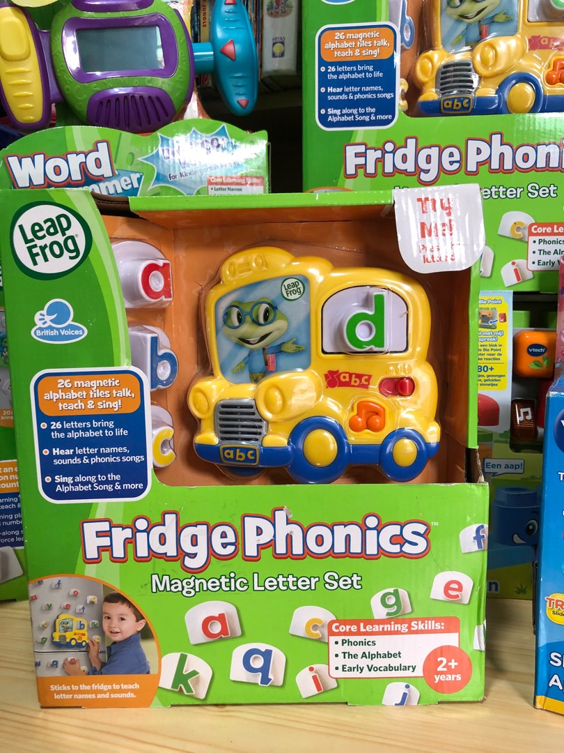 Leapfrog Fridge Phonics, Hobbies & Toys, Toys & Games on Carousell
