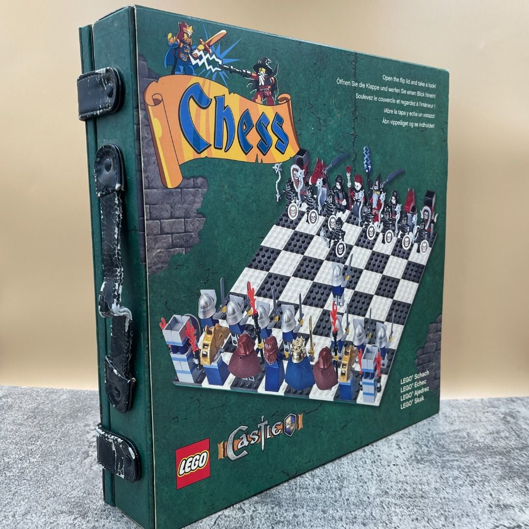 Lego medieval store chess set