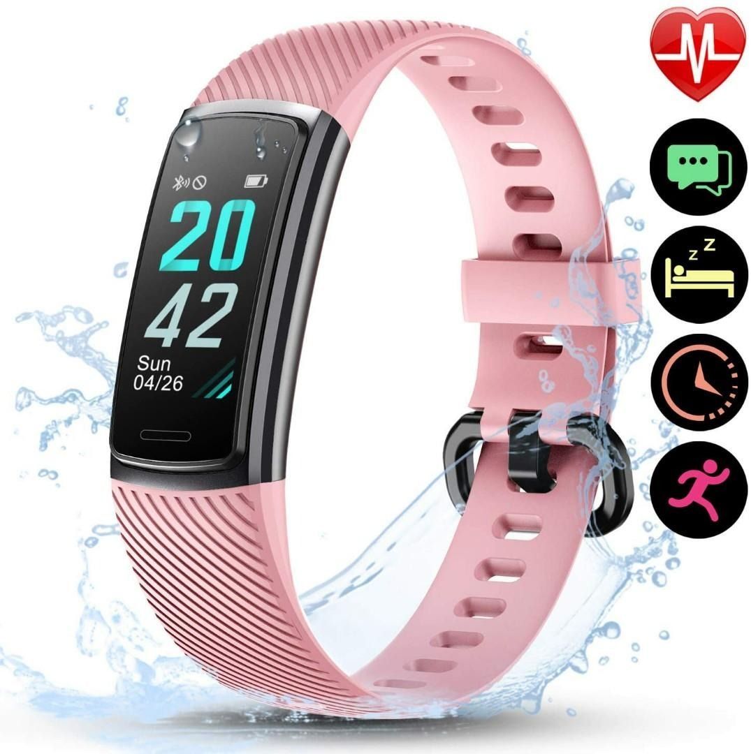 LETSCOM ID152 High End Fitness Trackers HR IP68 Waterproof