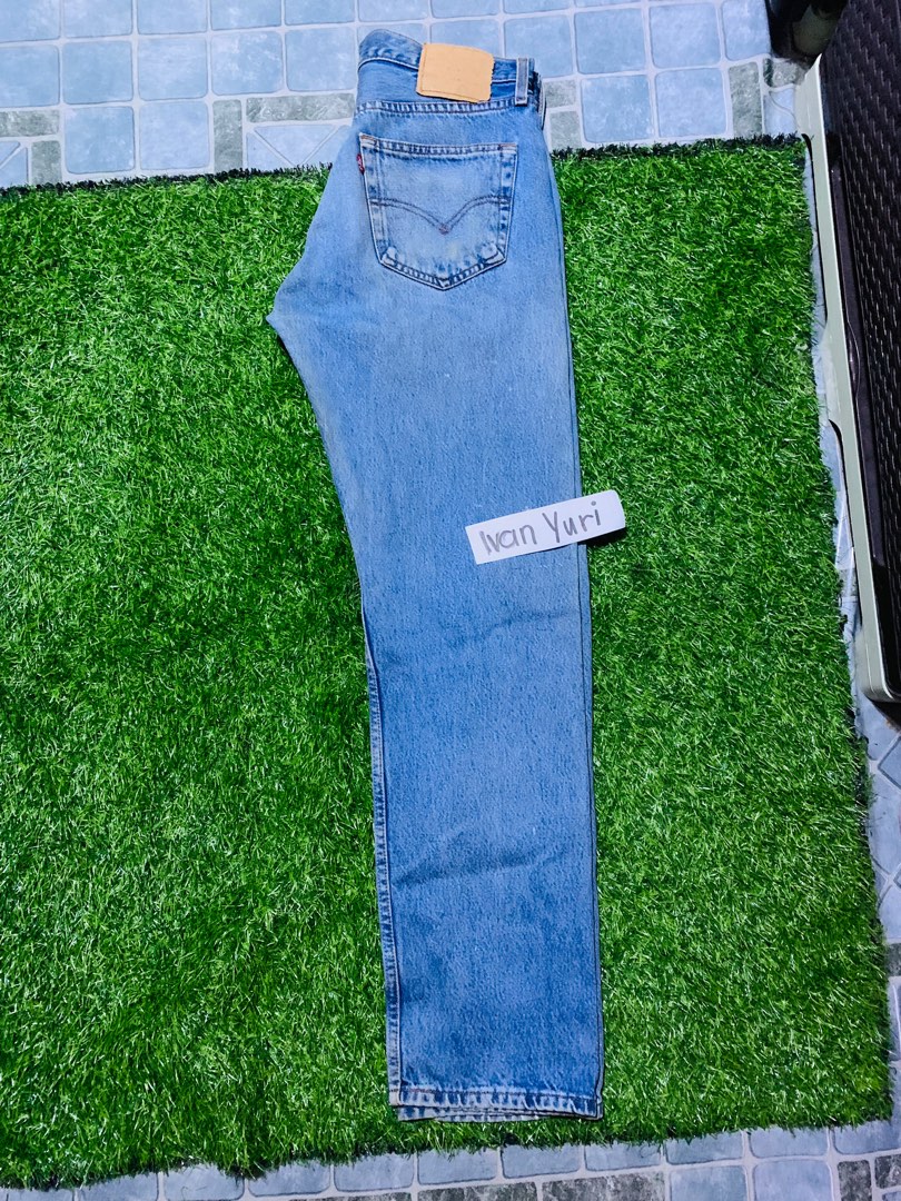 Levis 501 Mens Fashion Bottoms Jeans On Carousell 9336