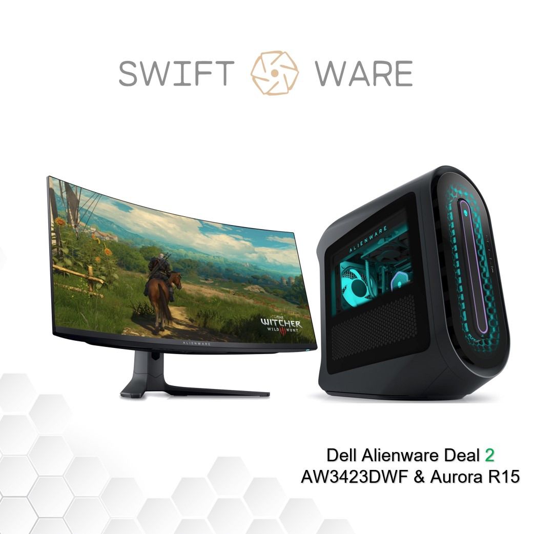 Dell Alienware Monitor & Alienware Aurora R15 (13th Gen) Desktop ...
