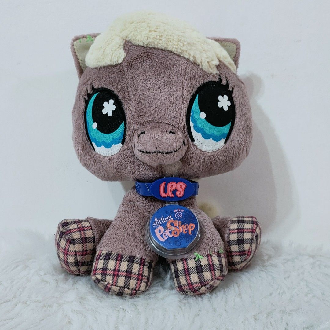 Littlest Pet Shop Horse Plush, Hobbies & Toys, Toys & Games on Carousell