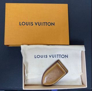 Louis Vuitton Money Clip Pans a Vie Money Clip M64692 Magnetic Leather natural