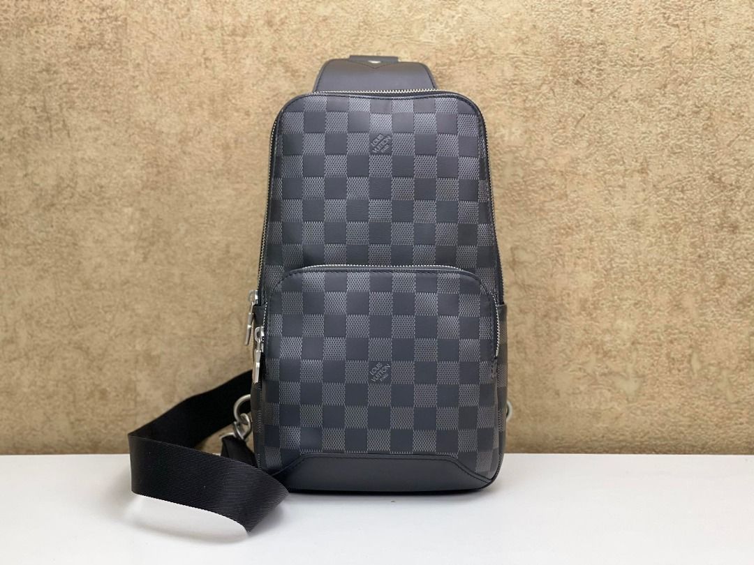 Louis Vuitton Avenue Sling Bag Men Backpacks (Damier Infini