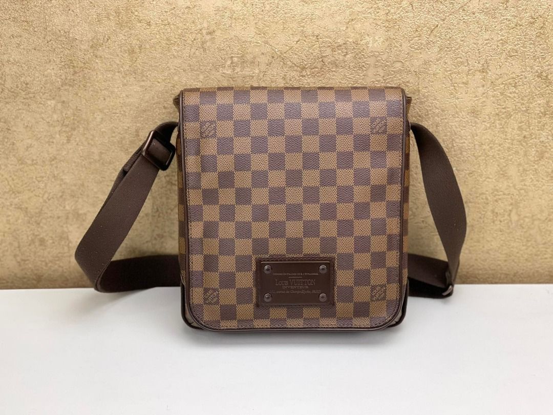 Louis Vuitton Shoulder Bag Damier Brooklyn Pm N51210 Brown Women's