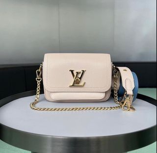 BN LV lockme tender pochette, Luxury, Bags & Wallets on Carousell