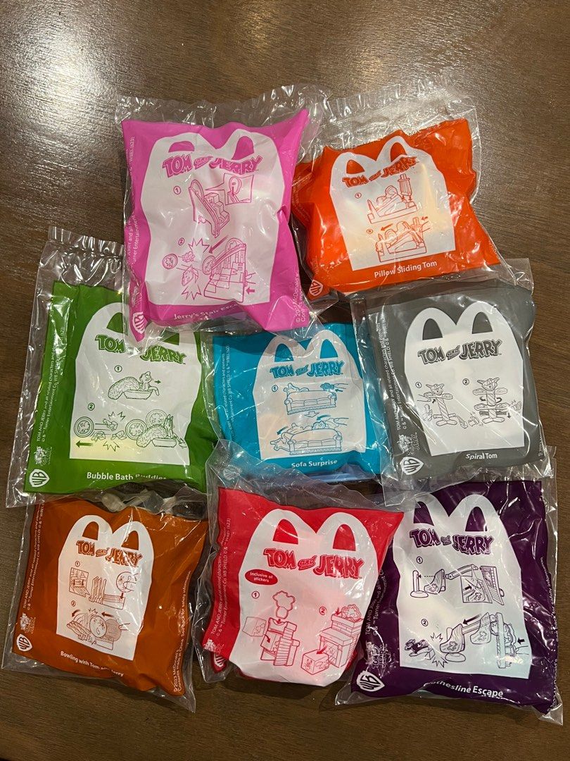Mcdonalds Happy Meal Toys Tom And Jerry Happy Meal Toys On Carousell