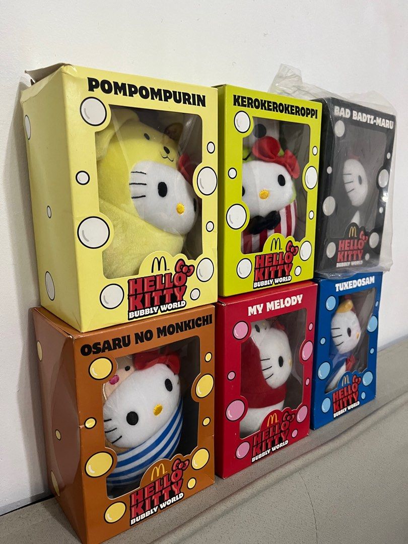 McDonald’s Hello Kitty Bubbly World Hello Kitty 40th Anniversary