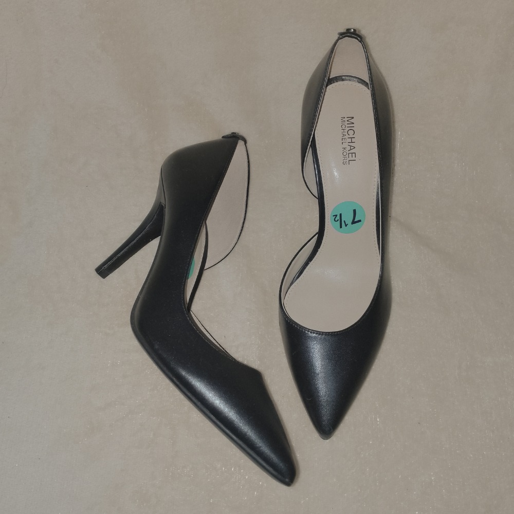 MICHAEL KORS Nathalie Flex High Pump in Black Women s Fashion