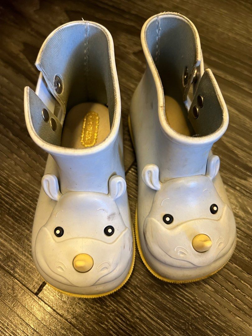 Authentic Mini Melissa Rhino Boots Babies Kids Babies Kids Fashion on Carousell