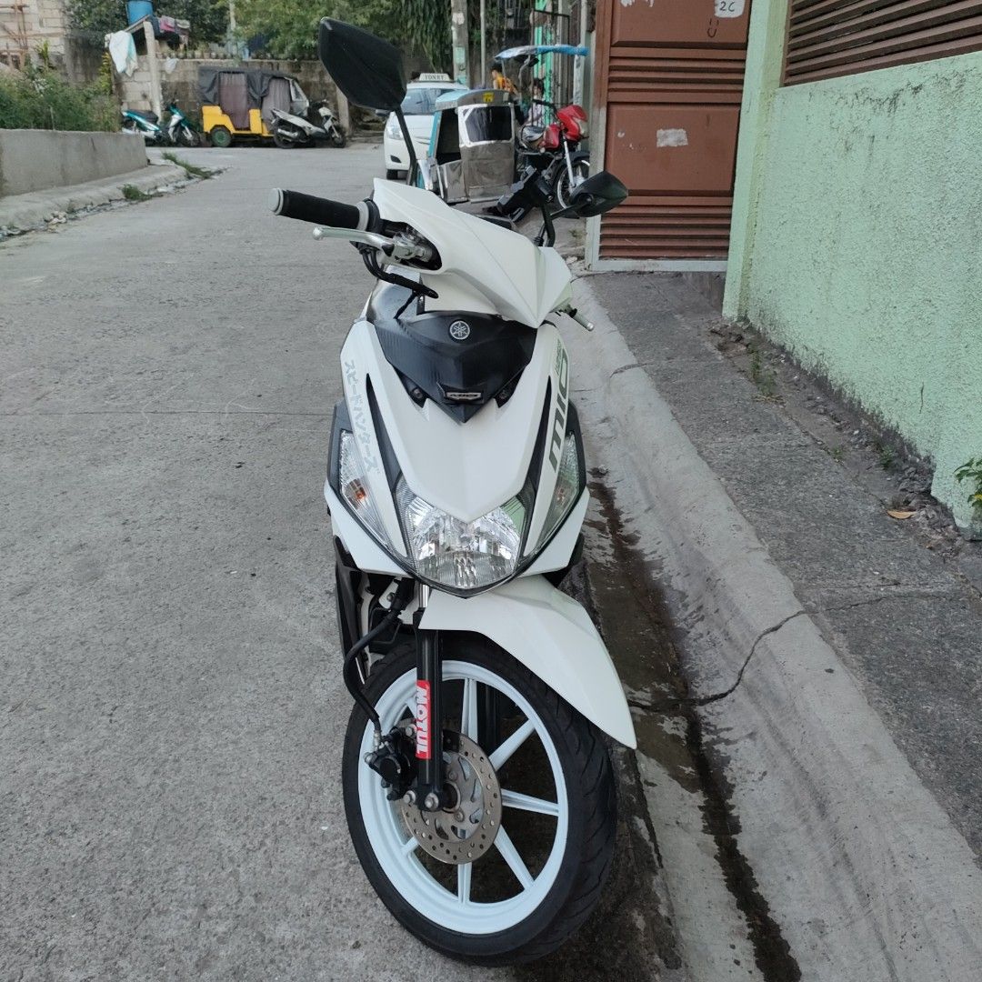 Mio i 125s 2019 (Category: Motorbikes for Sale) located in Caloocan City. Submitted by numyard (Listing ID 1230211474, Image 3). Description: 2019 model With start & stop system 40k+ mileage Orig ORCR Rb8 mags Beast tire -Front 70/90 -Rear 80/90 Rcb lever s3 Newly repaint Registered till Jan 2024 First owner 2 orig keys Alaga sa change oil MDL installed PIAA horn DC Monorack Kakapalit lng ng belt & bola Kakapalit lang ng disc brake and brake pad 