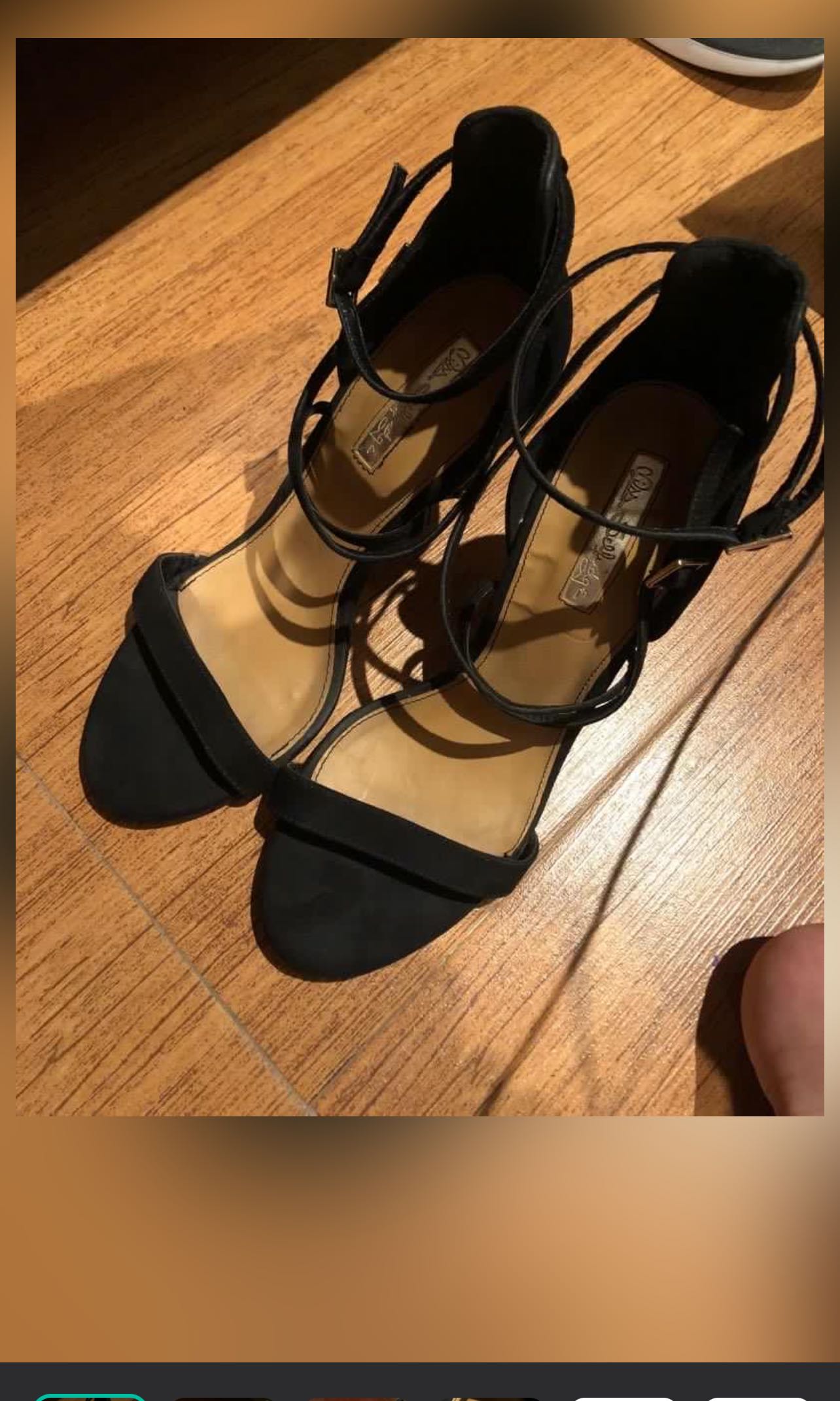 Miss Selfridge Strappy Heels Women s Fashion Footwear Heels on Carousell
