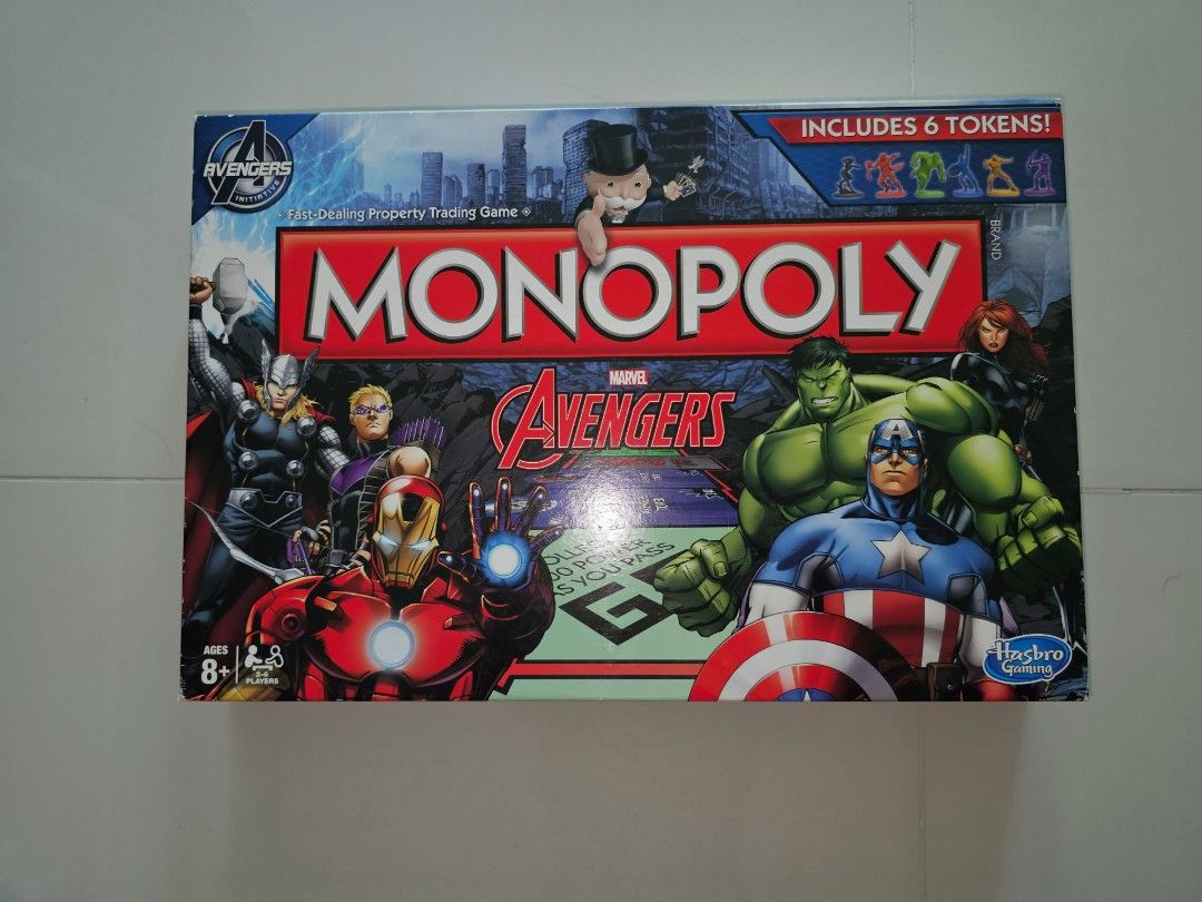 Monopoly - Marvel Avengers, Hobbies & Toys, Toys & Games on Carousell