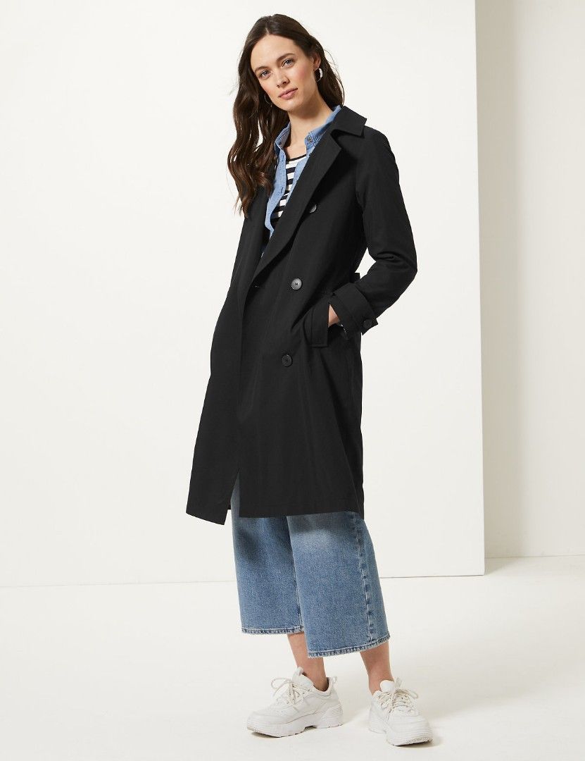 M S trench coat