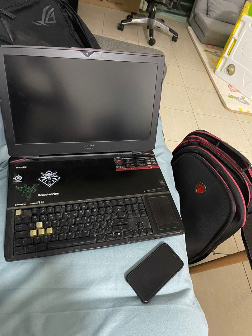 MSI Gaming laptop (blackout screen), Computers & Tech, Laptops