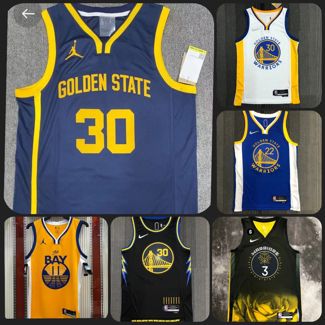 NBA 2021-2022 Golden State Warriors City Jersey, Men's Fashion, Activewear  on Carousell