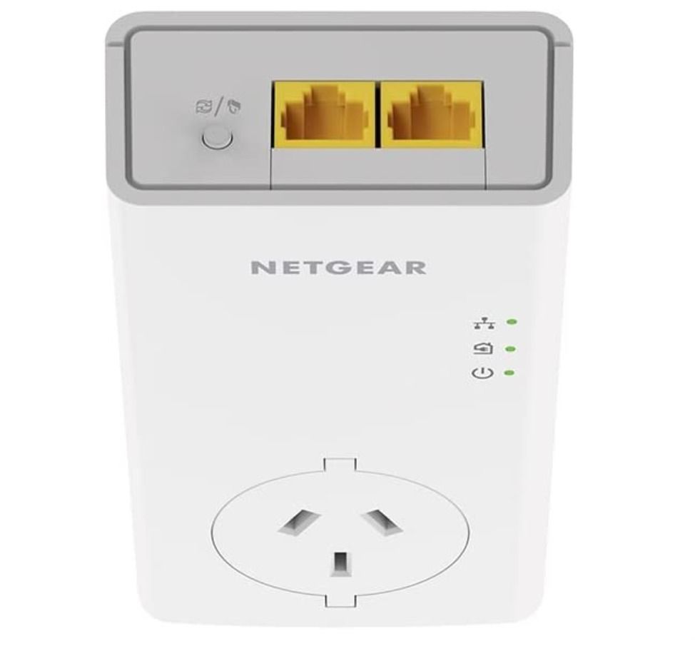 NETGEAR Powerline 2000 Mbps Gigabit Ethernet Port Adapter with ...