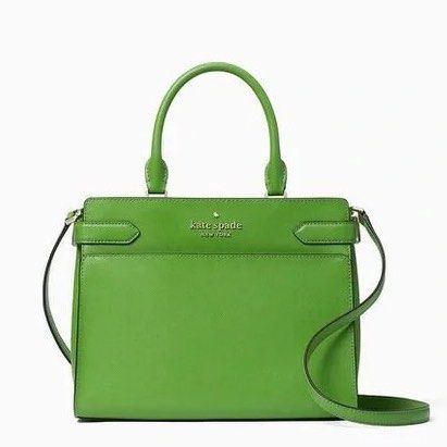 SpreeSuki - Kate Spade Crossbody Bag Staci Medium Satchel Green