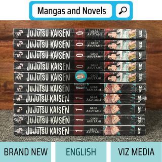 【NEW】Jujutsu Kaisen manga vols.0-14