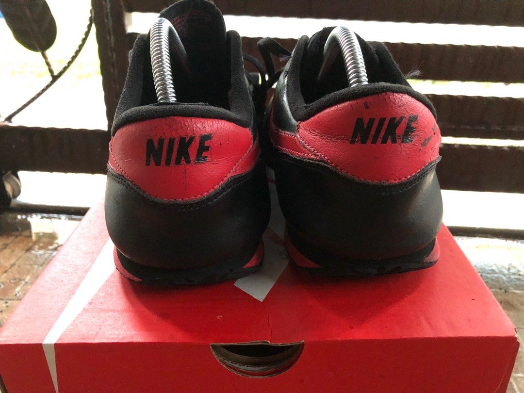 Nike Cortez 72 Black Red Bred Vintage 2011 Men s Fashion Footwear Sneakers on Carousell