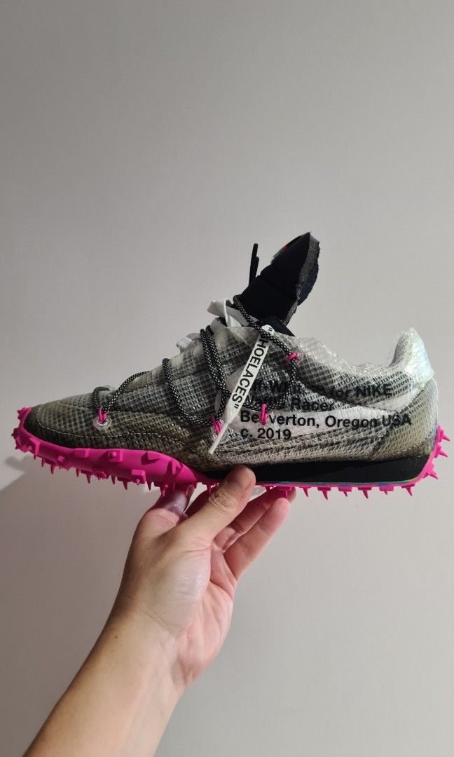 Nike off white Waffle Racer US9 Men s Fashion Footwear Sneakers