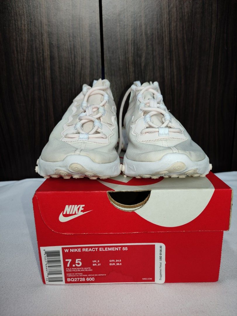 Nike react clearance element 98 rose