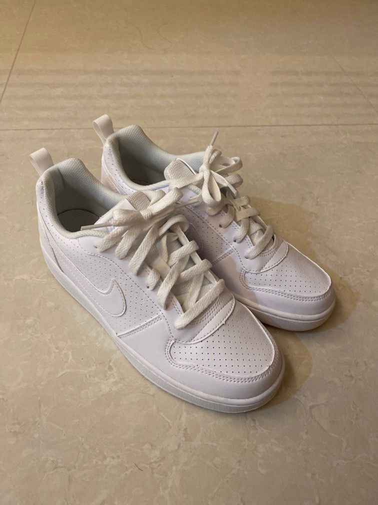 Nike White School Shoes Size 7Y