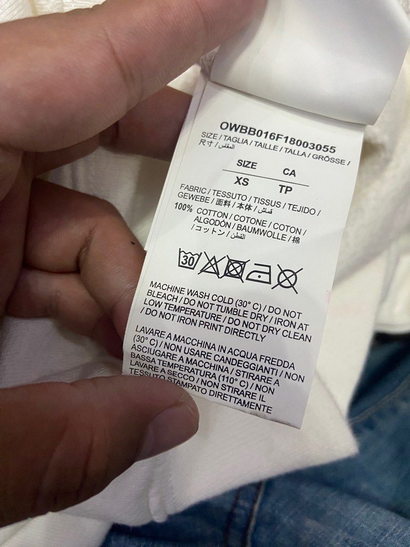 Off white heart store not troubled hoodie