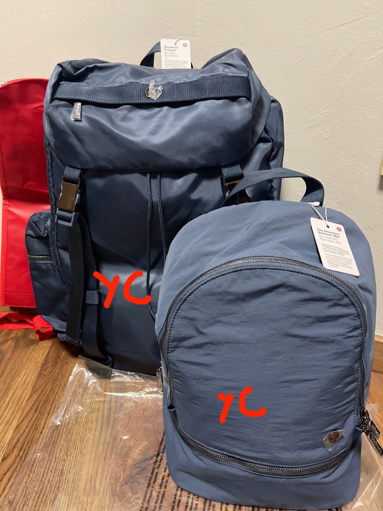 Lululemon Wanderlust Backpack / City Adventurer Mini Backpack (IRBU
