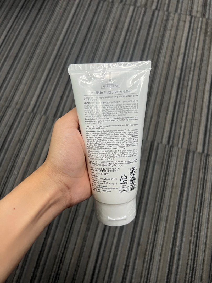 Original COSRX Good Morning Facial Cleanser from South Korea on Carousell