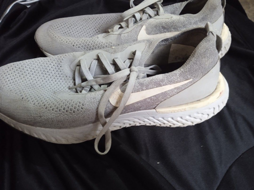 matte gray nike shoes