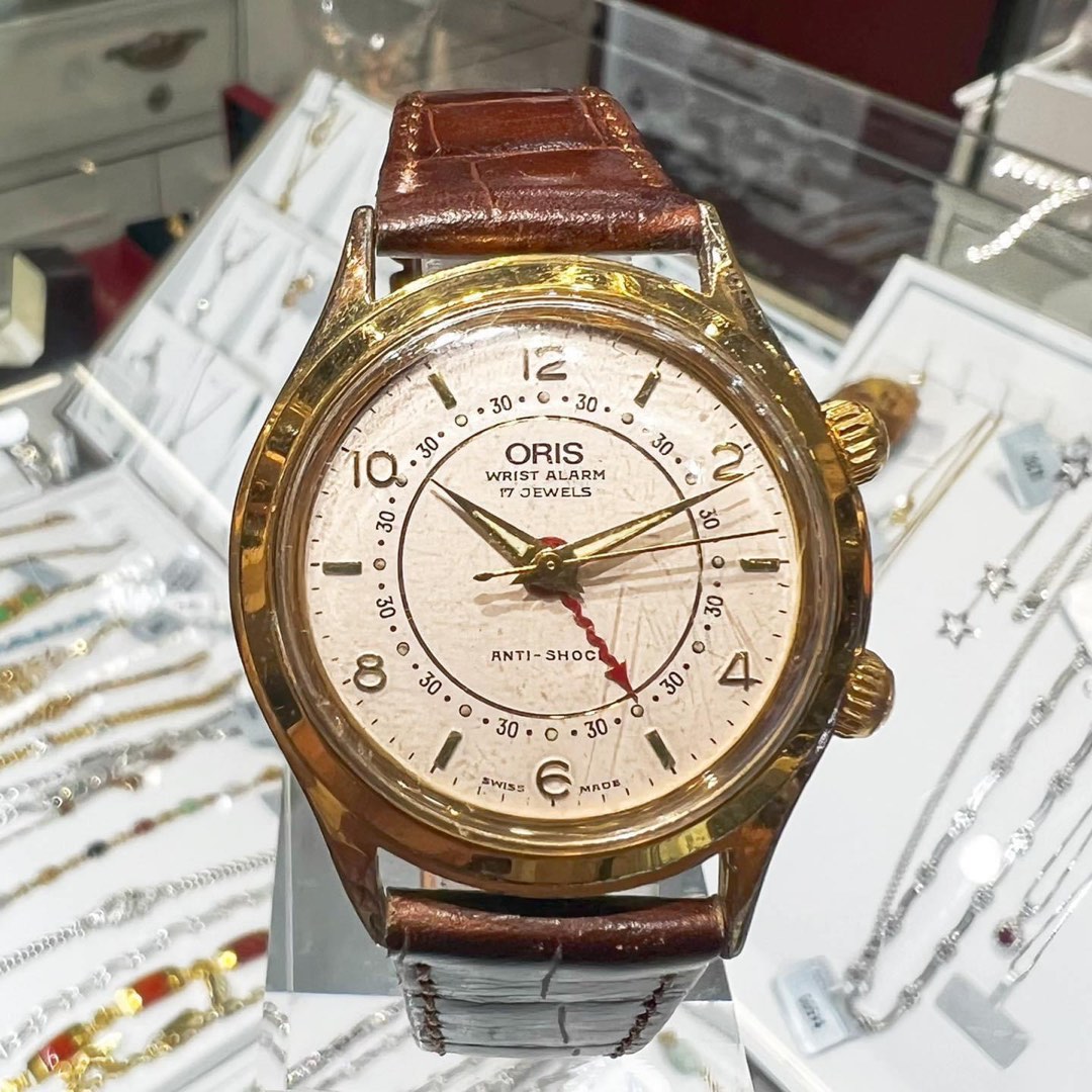 Oris wrist top alarm